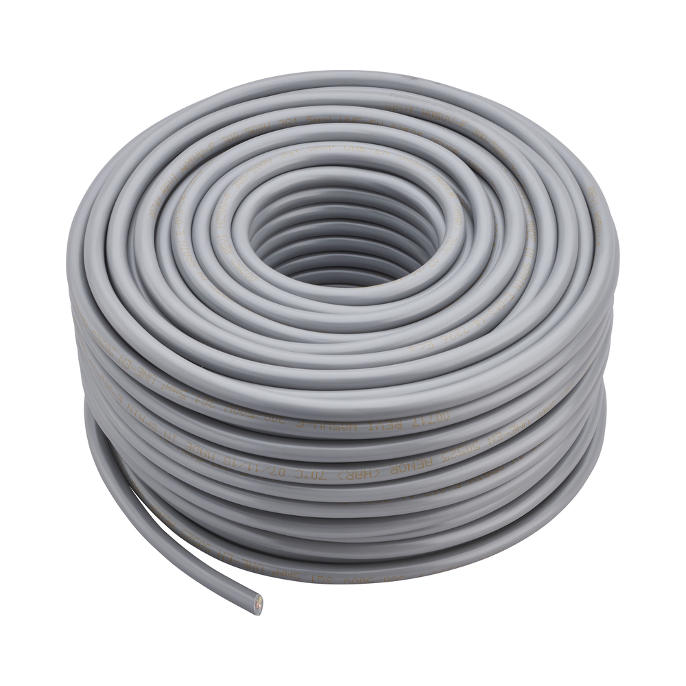 COURONNE DE CABLE HO5VV-F 2X1.5 MM² 50 M GRIS - DEBFLEX - 142512