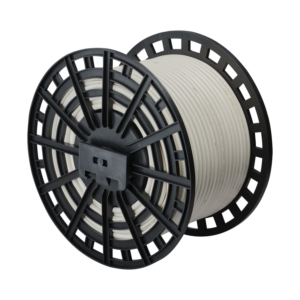 CABLE HO5VV-F 3G4 MM² BLANC TOURET DE 100 M - DEBFLEX - 148931