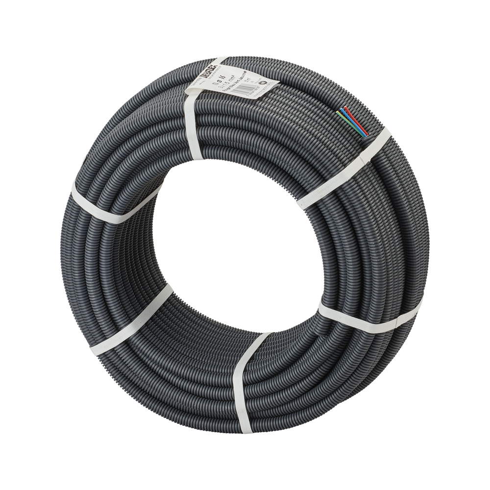 COURONNE DE GAINE PRE FILEE 3X1.5 MM² Ø16 50 M GRIS - DEBFLEX - 410513