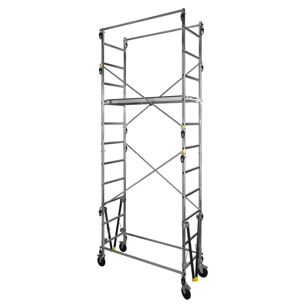 ECHAFAUDAGE ROULANT ALUMINIUM CENTAURE QUAD'UP EVOLUTION HAUTEUR DE TRAVAIL 4m70 347703