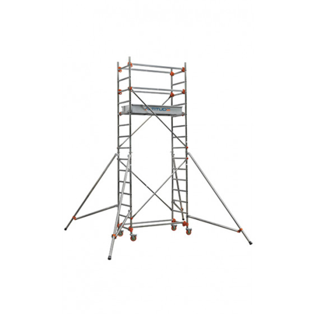 Echafaudage roulant aluminium DUARIB AL135 hauteur travail 4m80 base standard - 513113