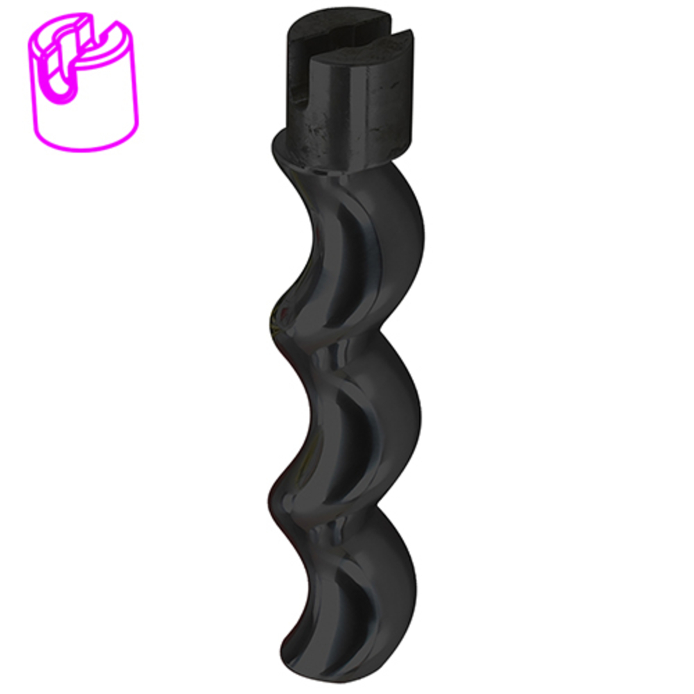 Rotor pompe MIXER MIRAGE court U356 tête fendue - EUROMAIR - MI7009105301