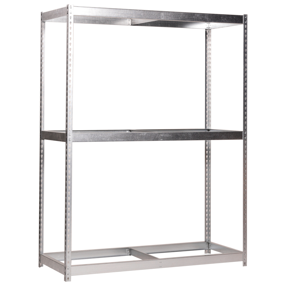 Étagère charge moyenne 500 à 600kg - 2000x2100x750 - 3 niveaux Galvanisé - SIMON RACK - 8425437081217
