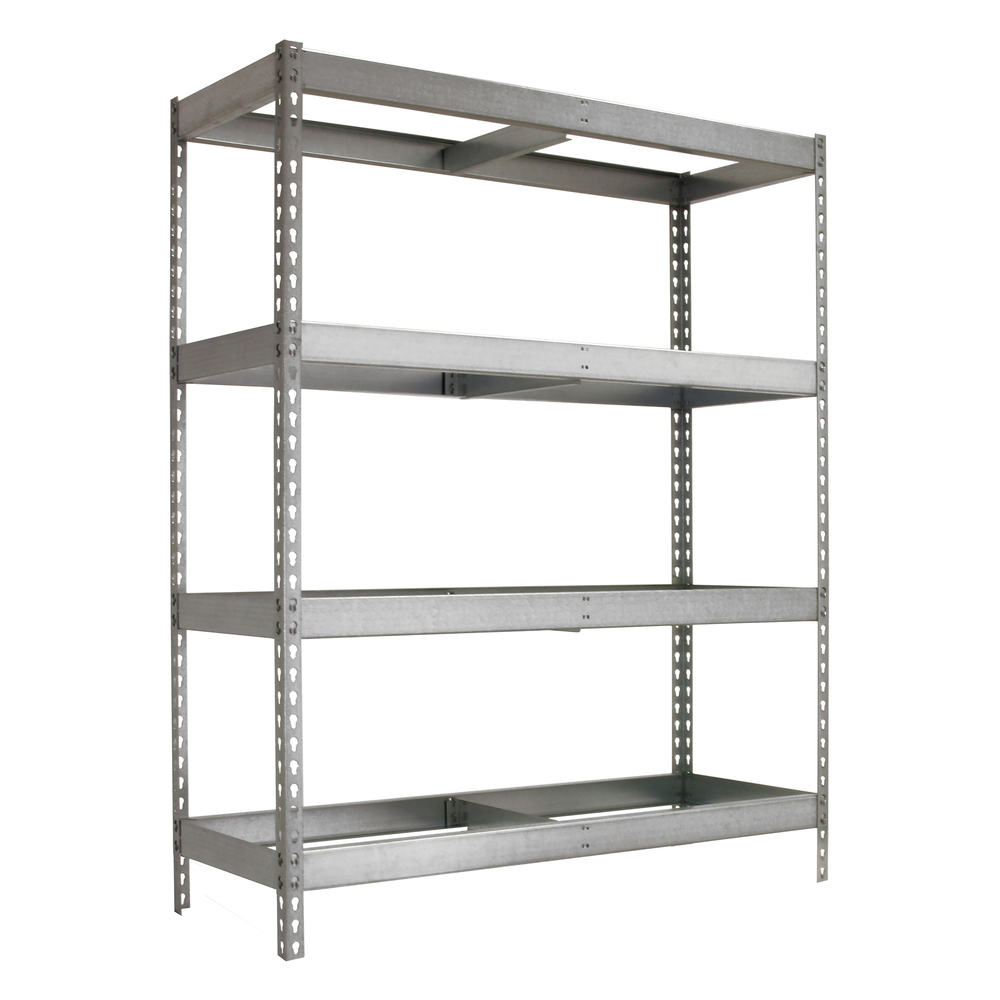 Étagère charge moyenne 500 à 600kg - 2000x2100x750 - 4 niveaux Galvanisé - SIMON RACK - 8425437081293