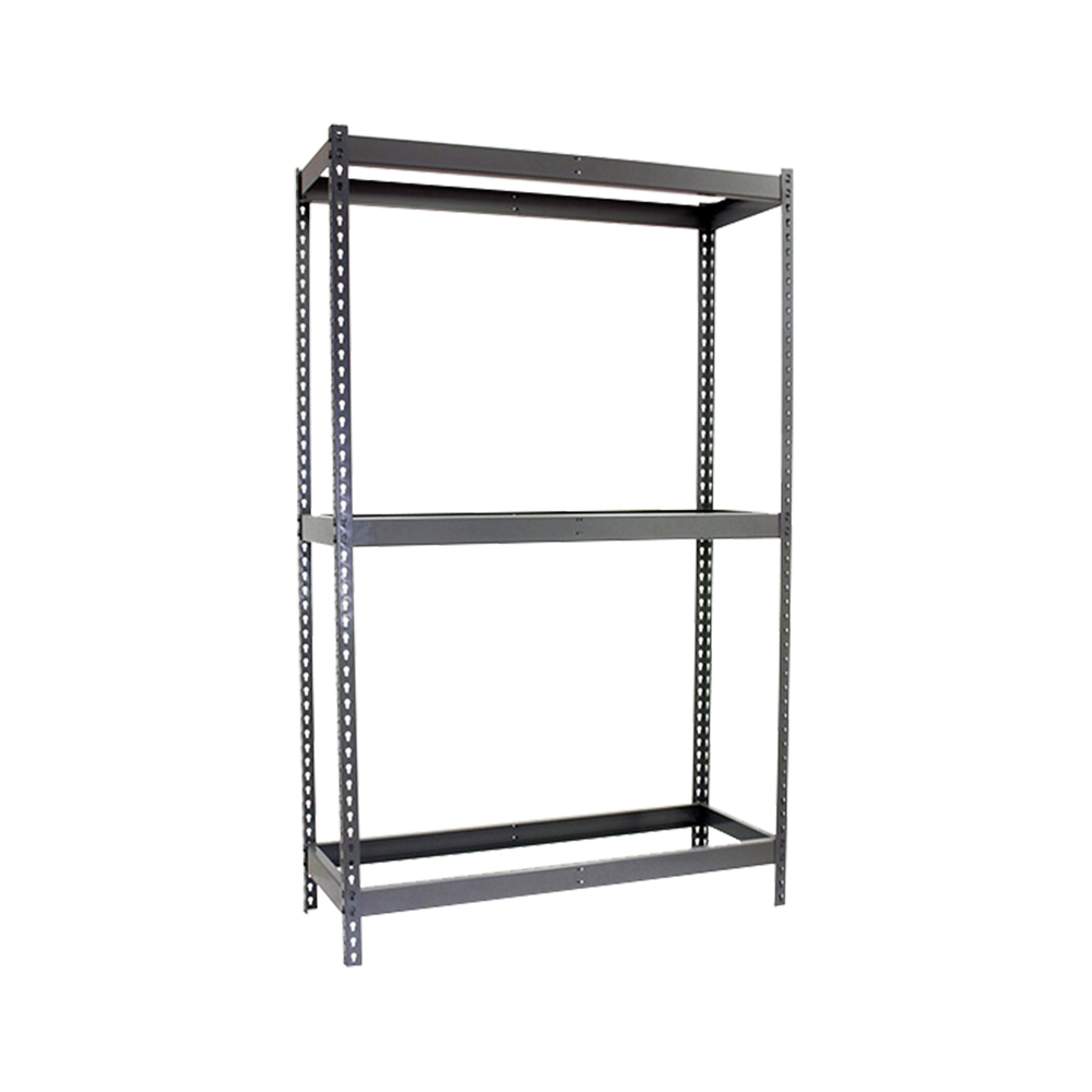 Étagère charge moyenne 500 à 600kg - 2000x2100x600 - 3 niveaux Gris - SIMON RACK - 8425437090868
