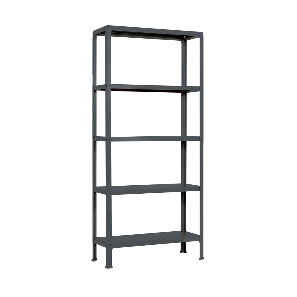 Rayonnage intérieur 1800x800x300 - 5 niveaux Anthracite - SIMON RACK - 8425437104299