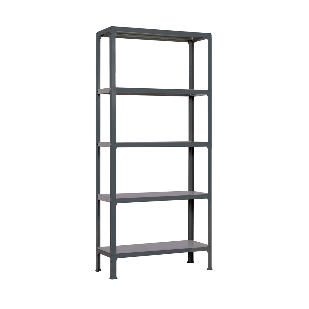 Rayonnage intérieur 1800x1000x300 - 5 niveaux Anthracite - SIMON RACK - 8425437104428