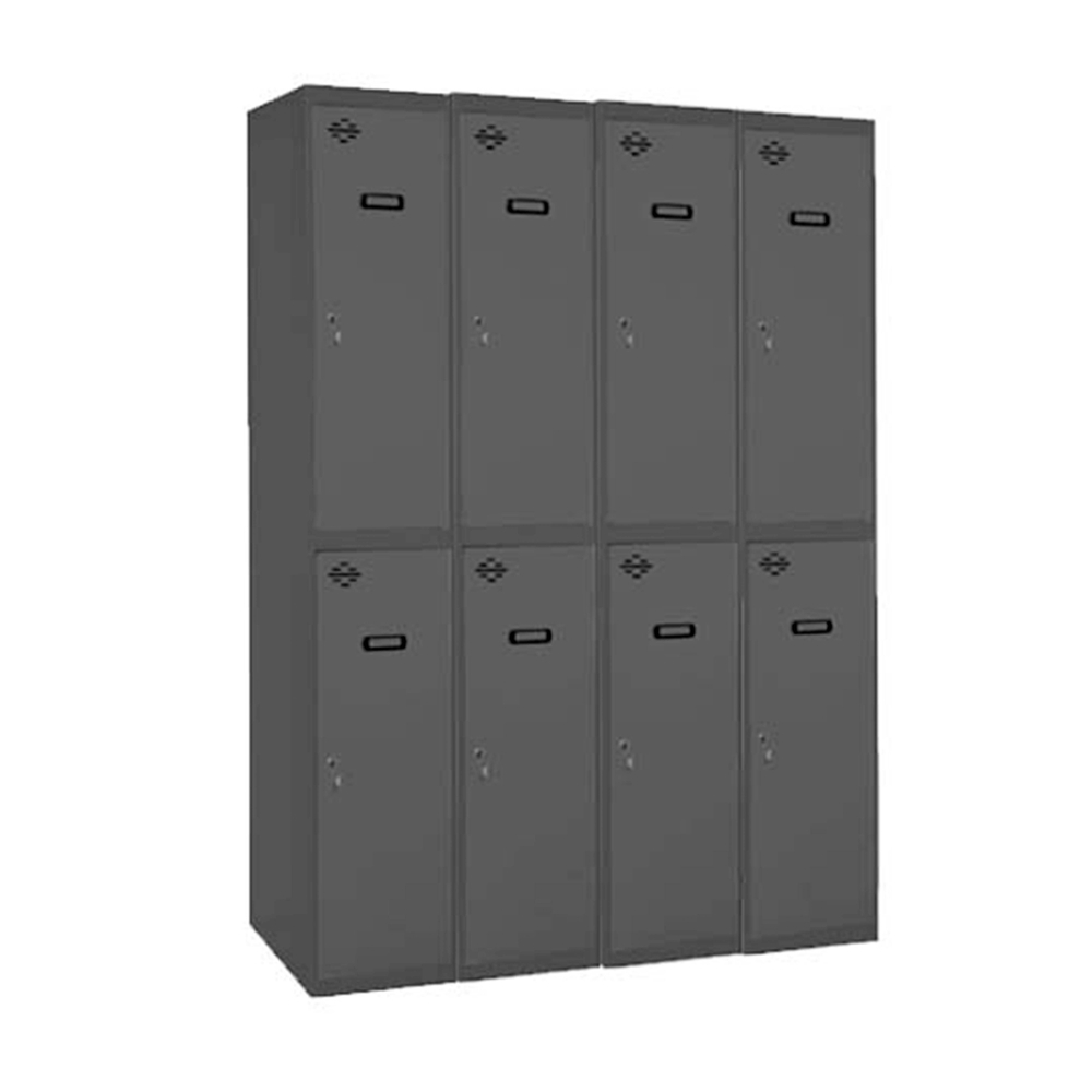 Vestiaire métallique monté 1800x1200x500 - Anthracite - SIMON RACK - 8425437104657
