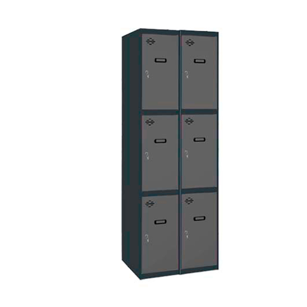 Vestiaire métallique monté 1800x800x500 - Anthracite - SIMON RACK - 8425437104749