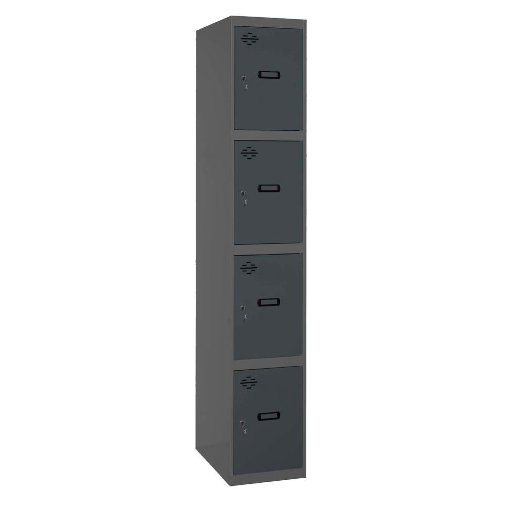 Vestiaire métallique monté 1800x300x500 - Anthracite - SIMON RACK - 8425437104763