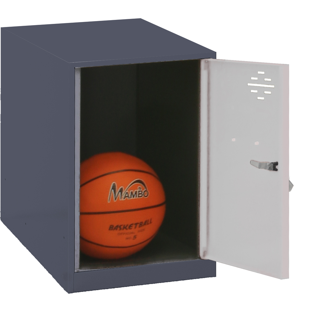 Vestiaire métallique monté 475x300x500 - Gris - SIMON RACK - 8425437108426