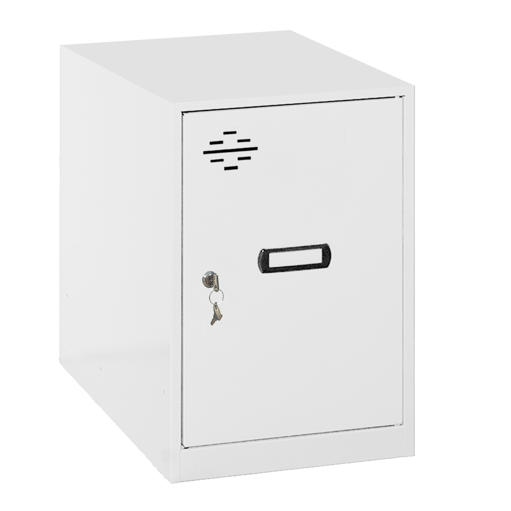 Vestiaire métallique 475x300x500 - Blanc - SIMON RACK - 8425437116469