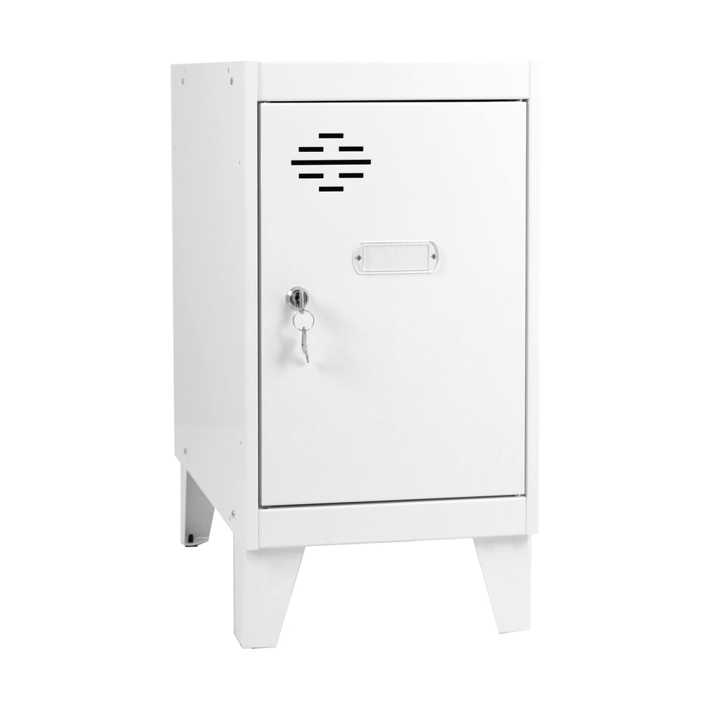 Vestiaire métallique 575x300x500 - Blanc - SIMON RACK - 8425437119941