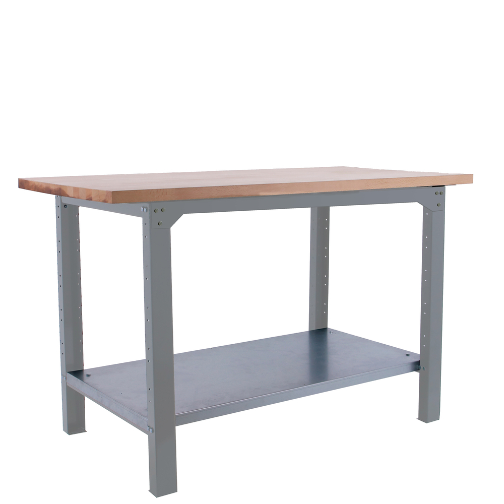 Kit établi Bricolage - 865x1200x750 - 1 niveau Gris - SIMON RACK - 8425437124983