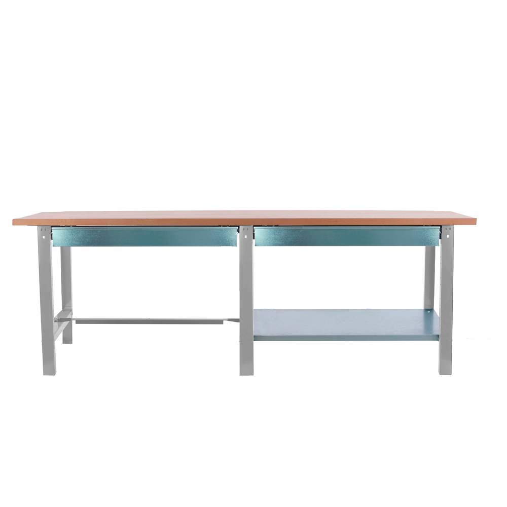 Kit établi Bricolage - 865x2100x750 - 1 niveau Gris - SIMON RACK - 8425437125249