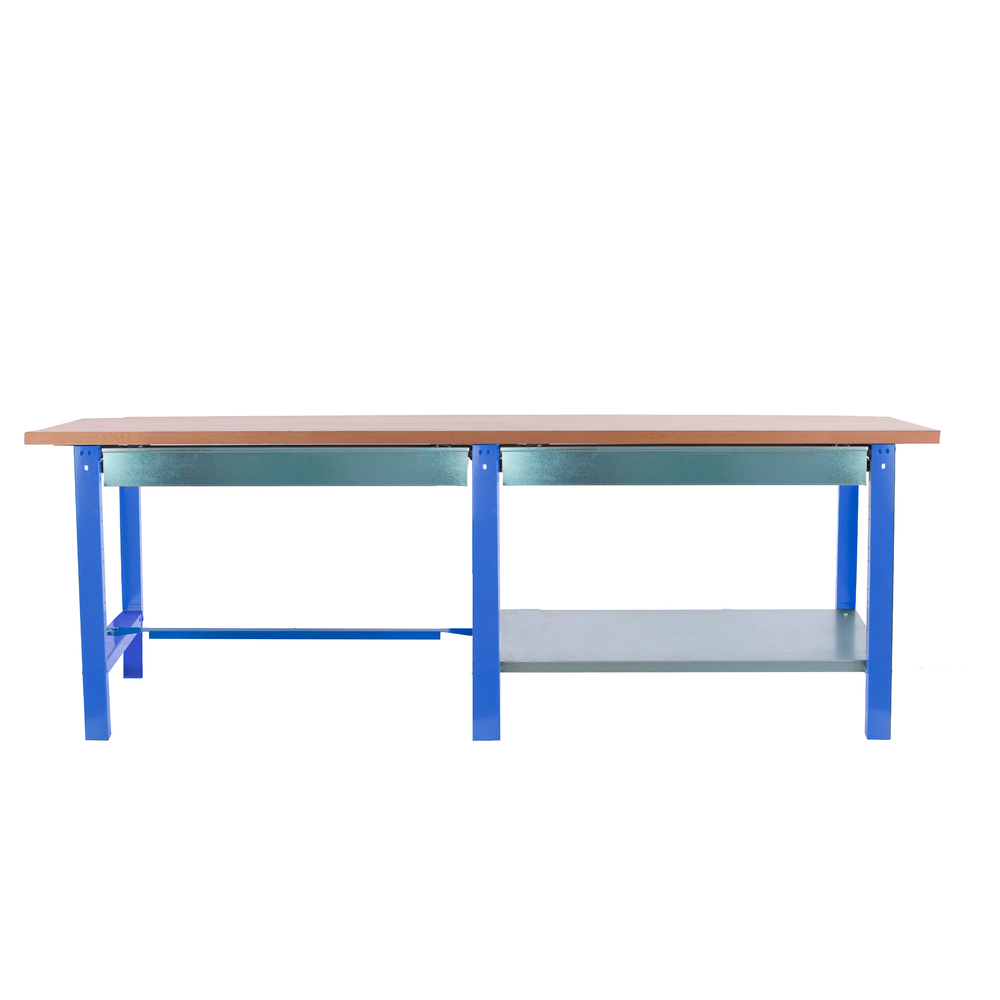 Kit établi Bricolage - 865x2100x750 - 1 niveau Bleu - SIMON RACK - 8425437125256