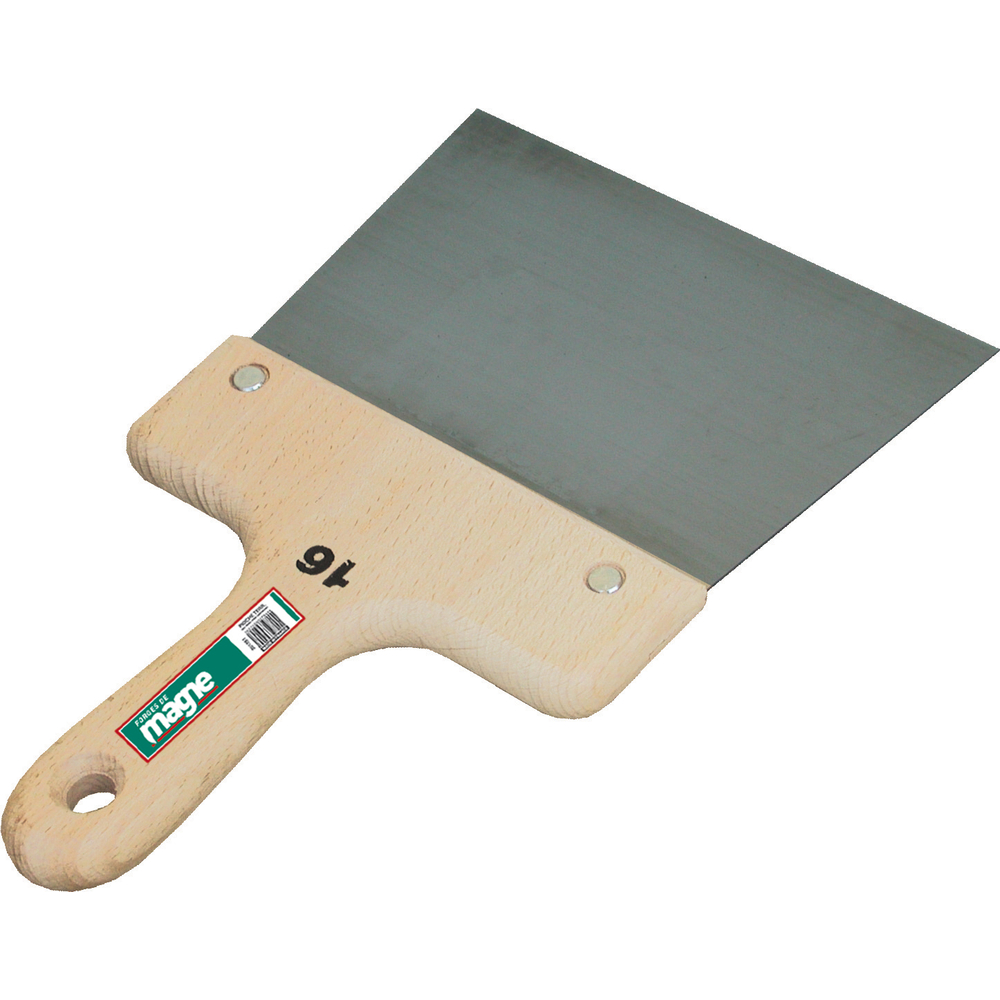 COUTEAU A ENDUIRE 100MM ACIER MANCHE BRUT FORGES DE MAGNE - 366310