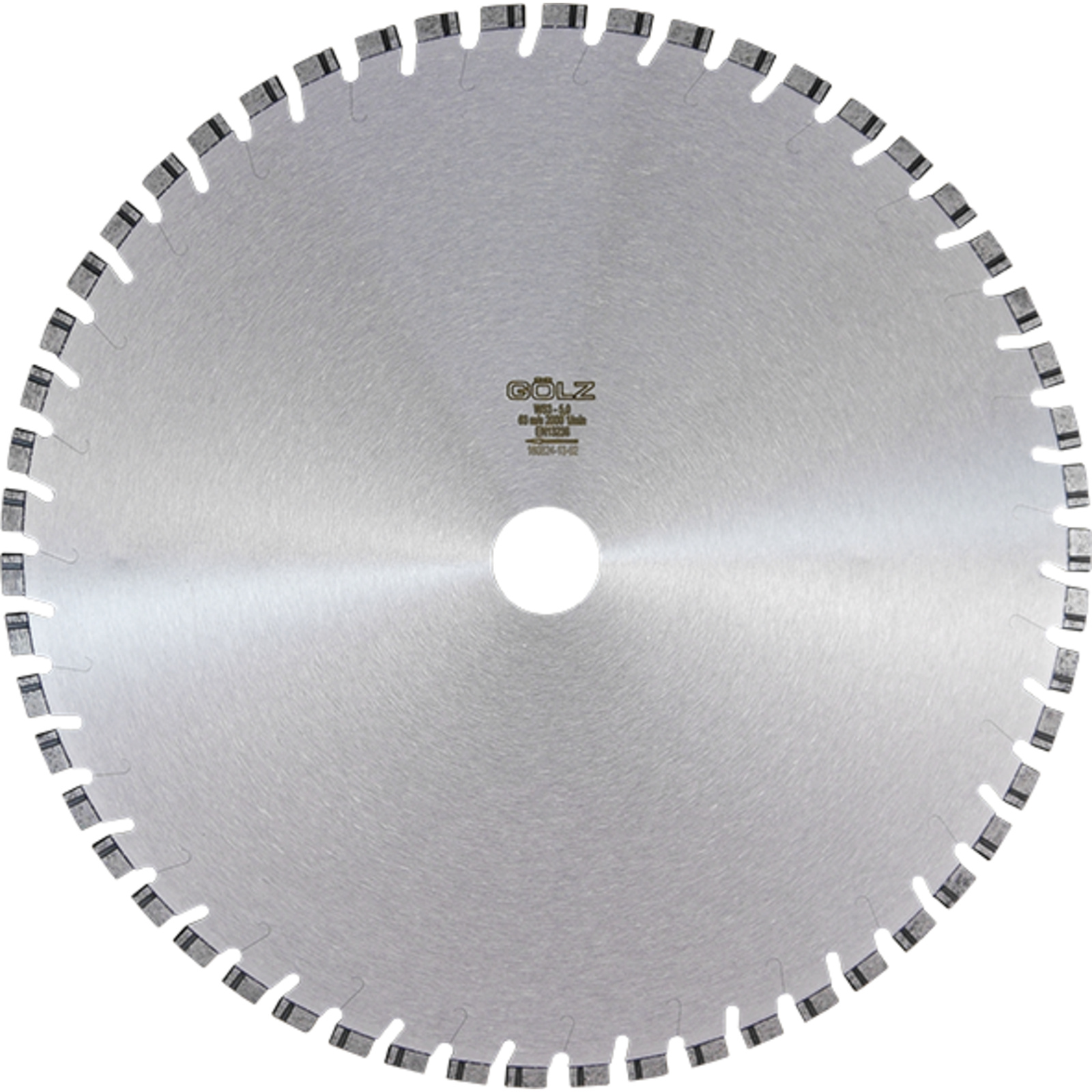Disque diamant béton armé Ø700 mm segments 24x5 mm alésage 60 mm WS3 GOLZ - 03965300701