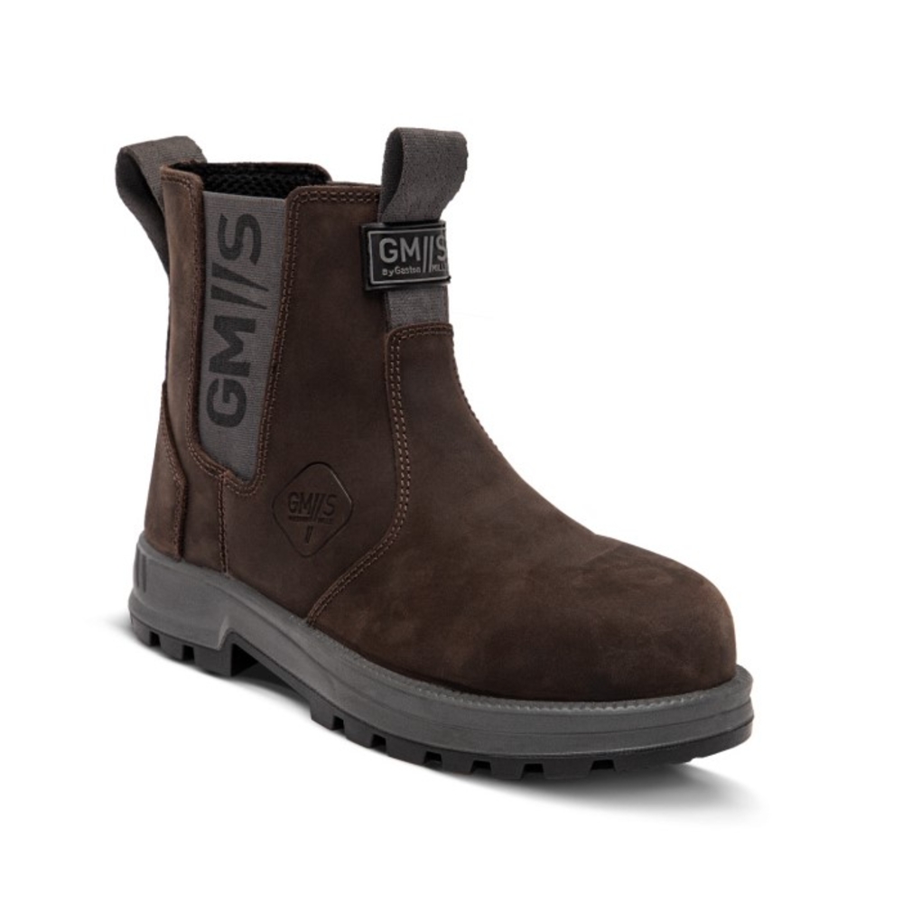 Chaussure de sécurité marron basse sans lacets DEALER GASTON MILLE S3 FO SR - DOMA3