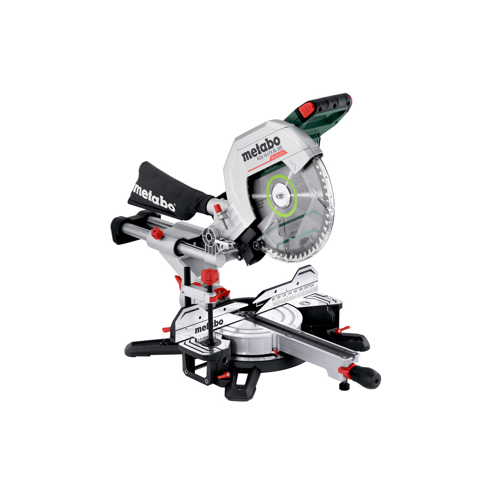 Scie à onglets radiale 18 V KGS 18 LTX BL 305 - METABO - 614305850