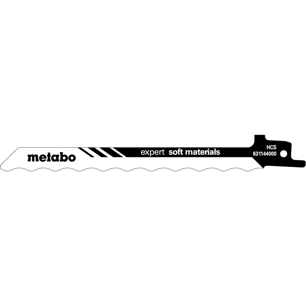 2 lames de scie sabre « expert soft materials » 150 x 1,0 mm - METABO - 631144000