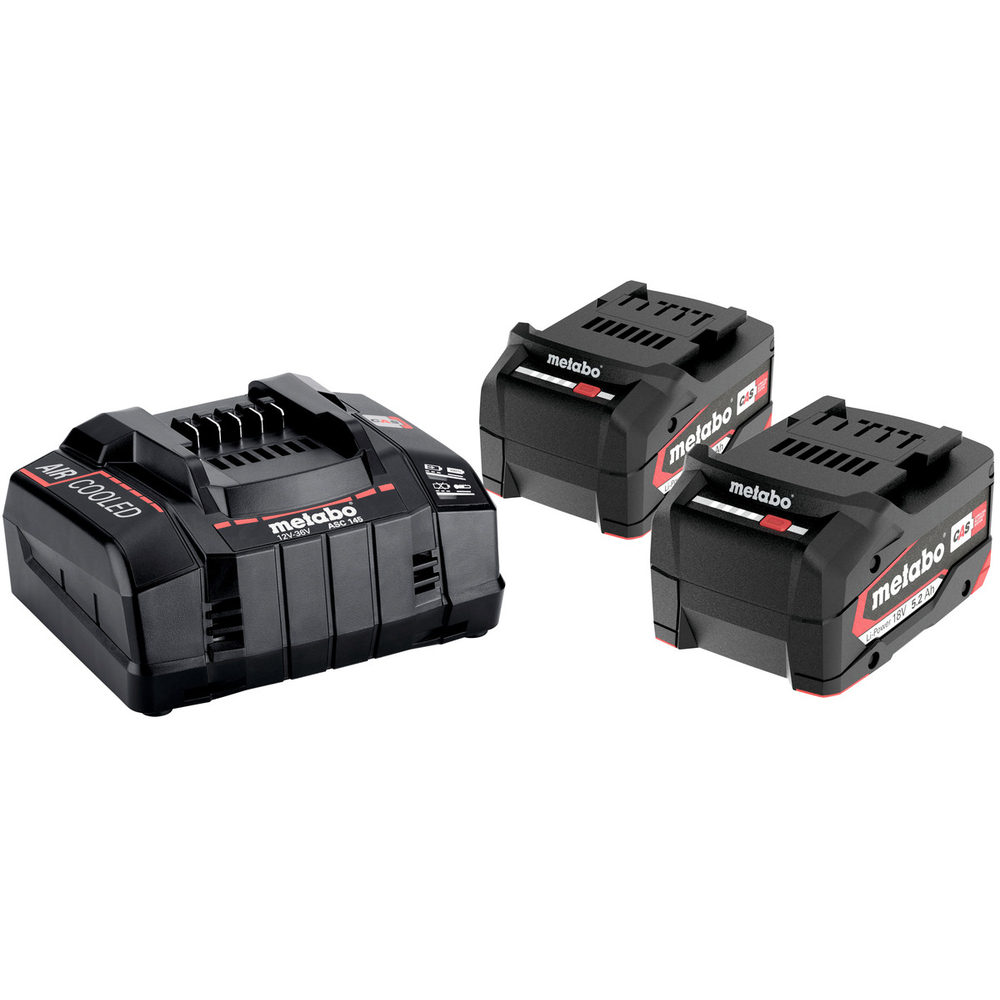 Set de base 2 x 5,2 Ah - METABO - 685051000