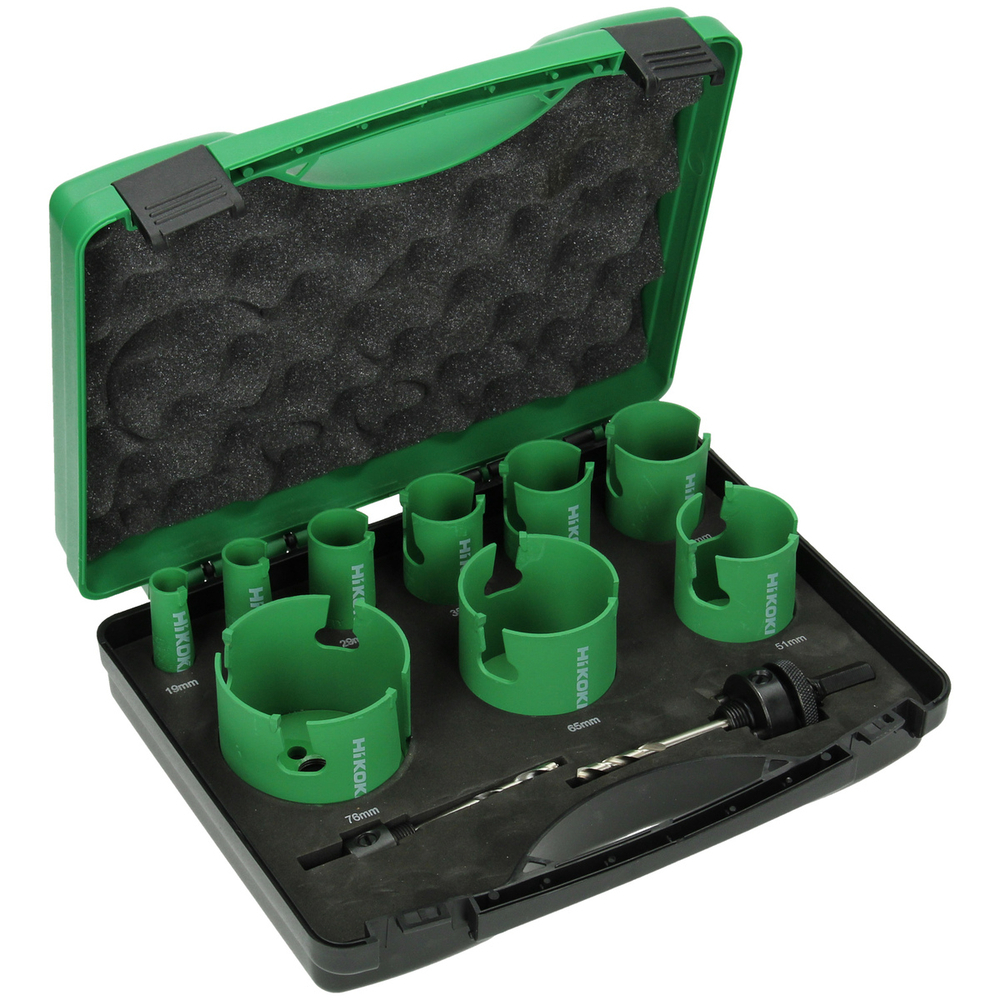 Scies trépans à pointe en carbure en cassette électricien - HIKOKI - 754252