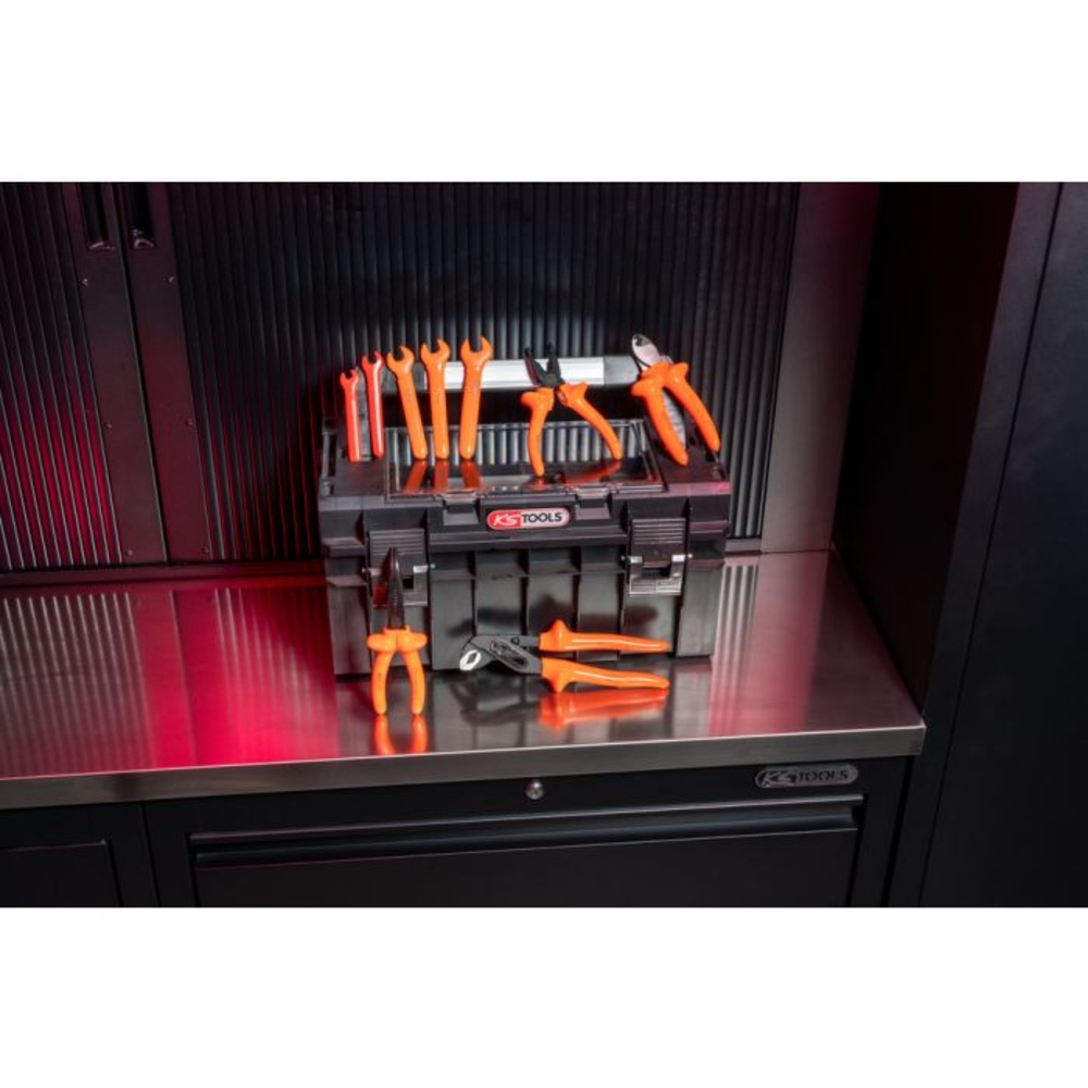 Kit d'outillage isolé pour intervention majeure sur véhicules électriques ou hybrides KS TOOLS - 112.1435
