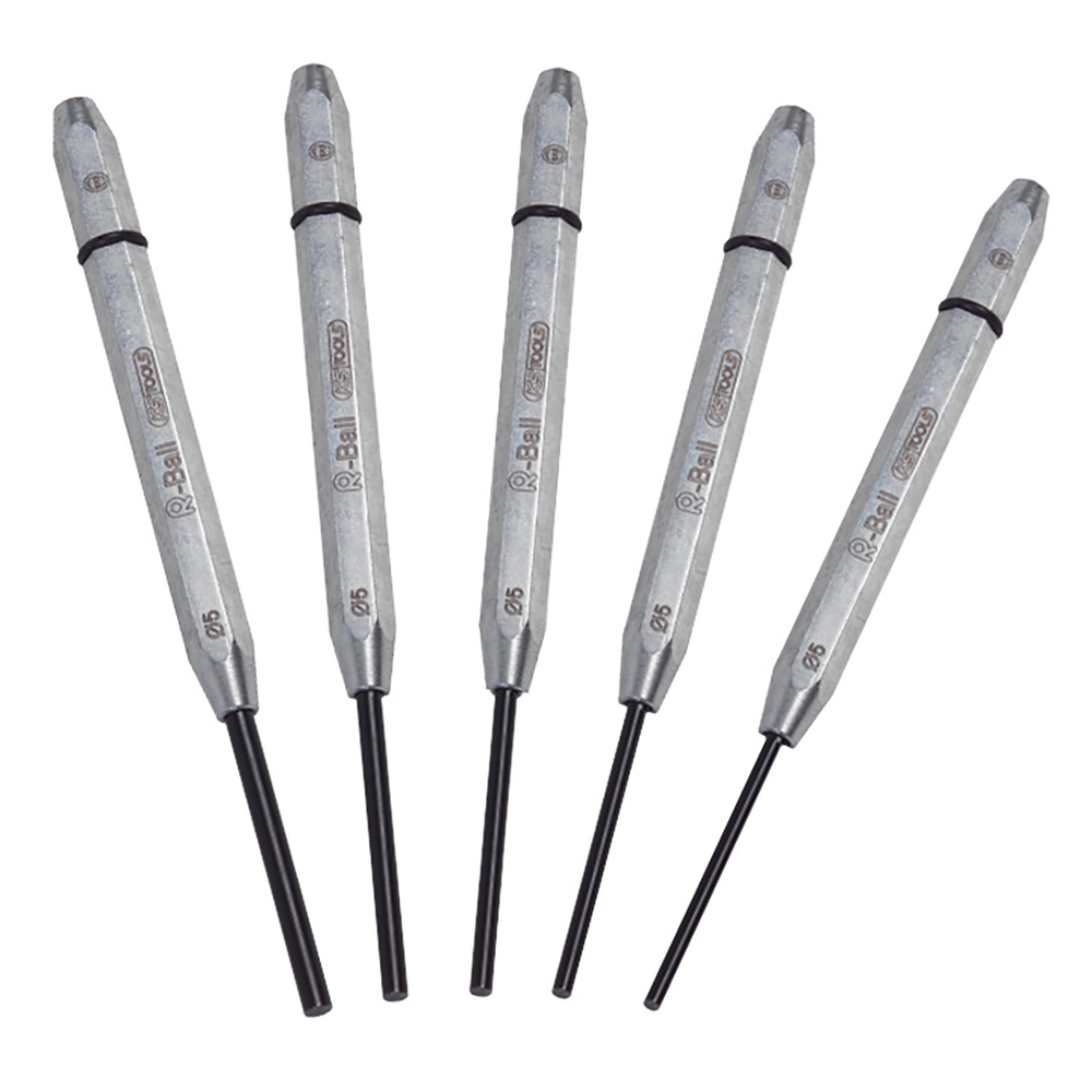 Jeu de 5 chasse-goupilles avec système R-Ball KS TOOLS - 156.0610