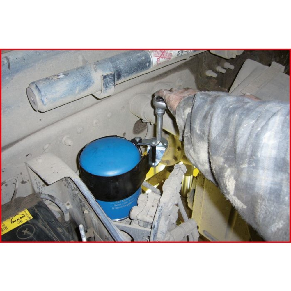 Clé à filtre acier Ø 130 - 143 mm KSTOOLS - 4550052