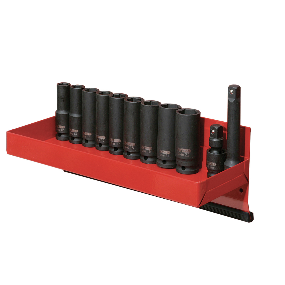 Présentoir de douilles longues à chocs 1/2