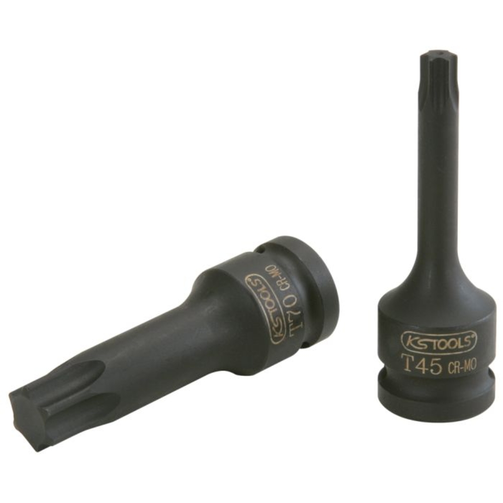 Douille tournevis longue à chocs TORX 1/2