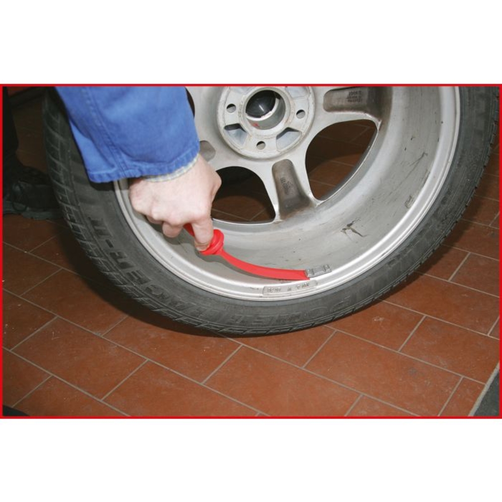 Grattoir plat en PVC souple 38 mm KS TOOLS - 911.8134