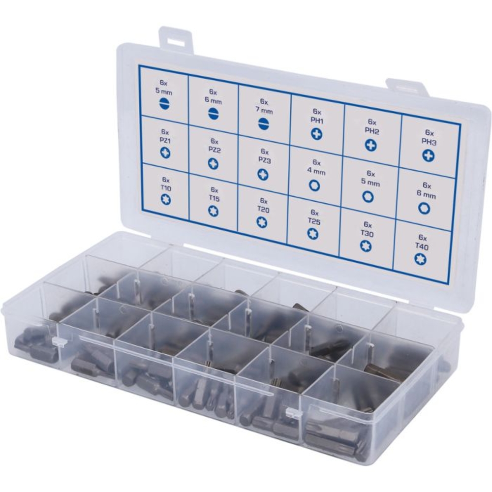 Jeu d'embouts de vissage 108 pcs BRILLIANT TOOLS - KS TOOLS - BT053108