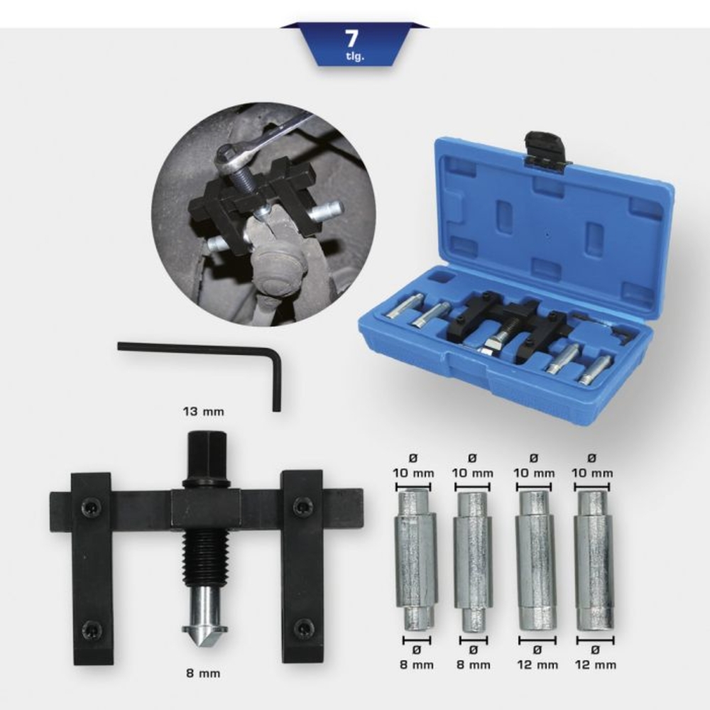 Jeu d'écarteurs de rotule 7 pcs BRILLIANT TOOLS - KS TOOLS - BT661300