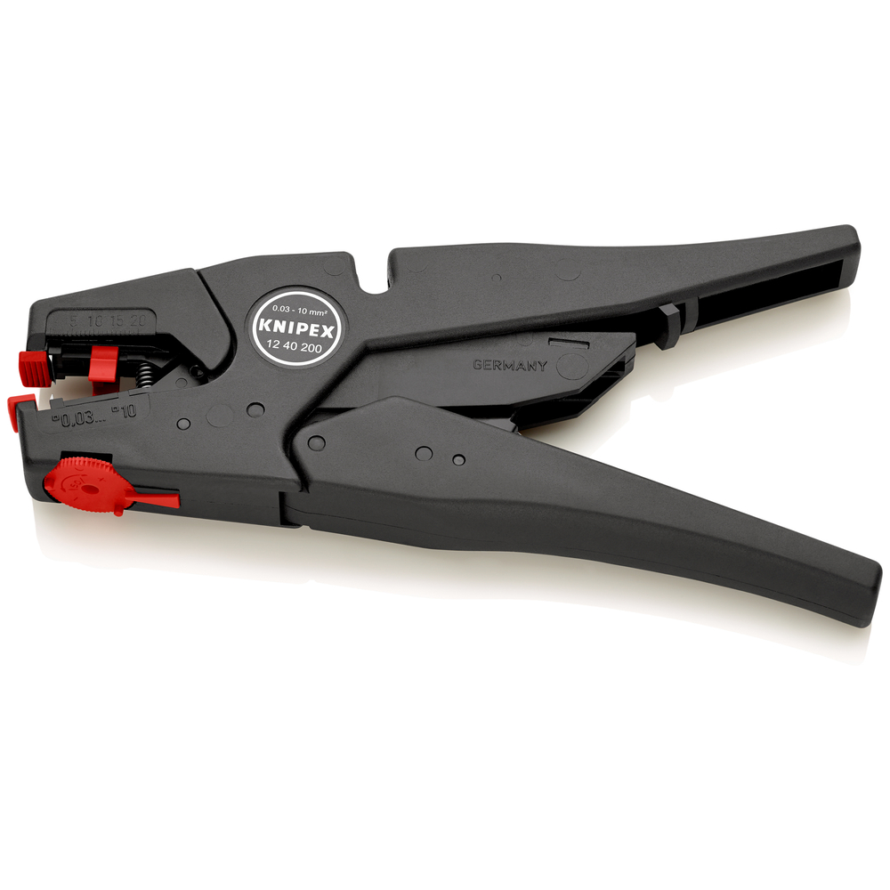 Pince a denuder auto ajustable 0,03-10² KNIPEX - 12 40 200 SB