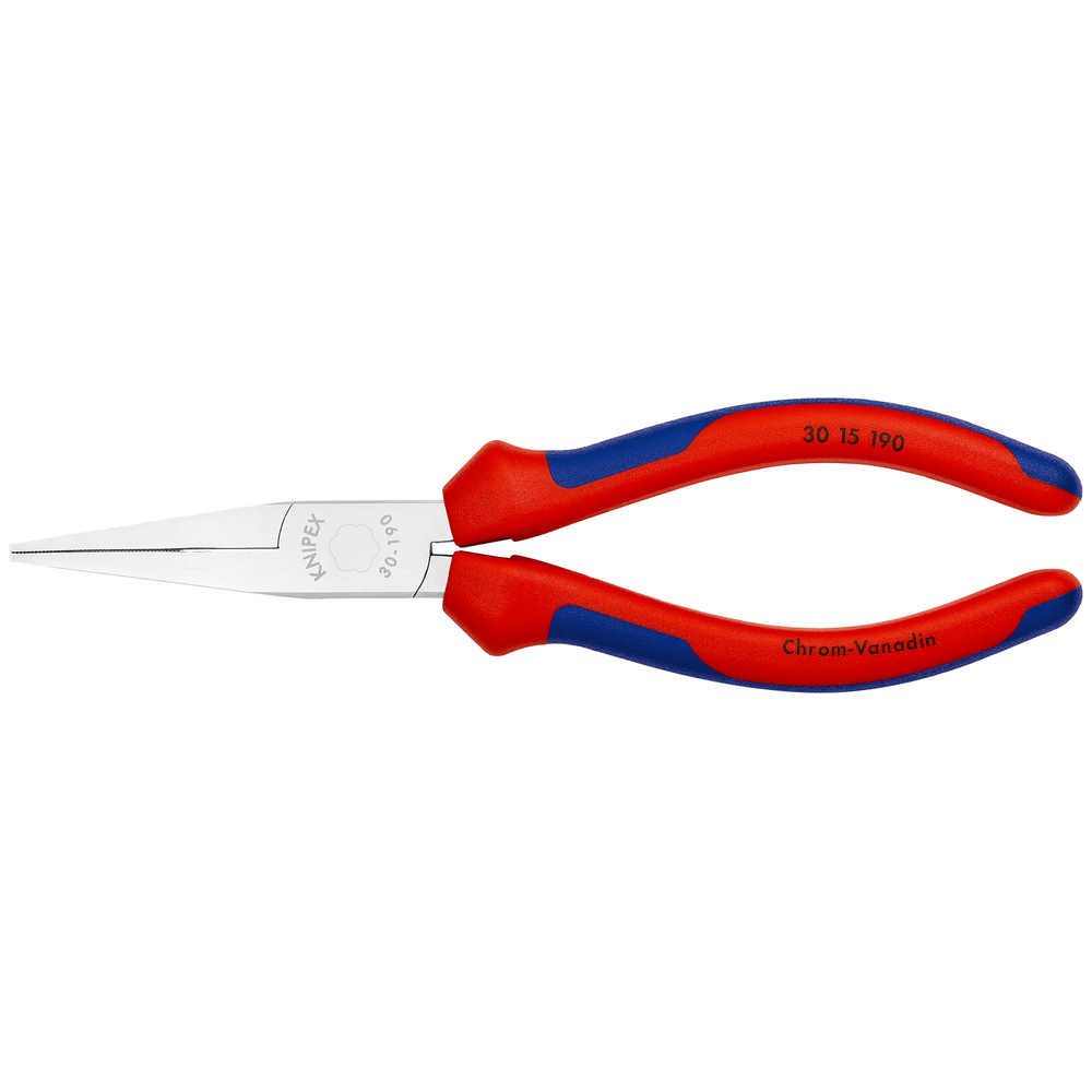 Pince à becs longs 190mm chrome KNIPEX - 30 15 190