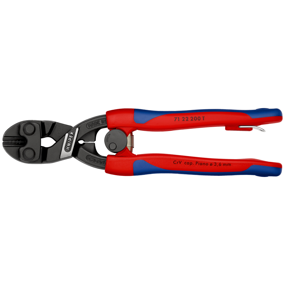 Coupe-boulon compact 200mm 20° antichute KNIPEX - 71 22 200 T