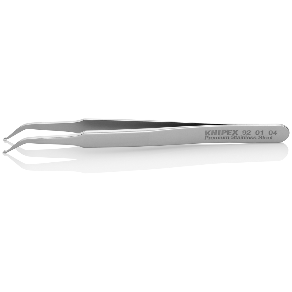 Pince brucelle inox SMD 115mm coudée à 45° KNIPEX - 920104