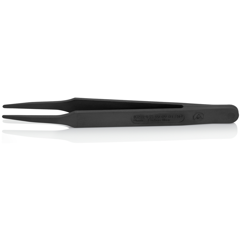 Pince brucelle en plastique 115mm ESD KNIPEX - 920901ESD