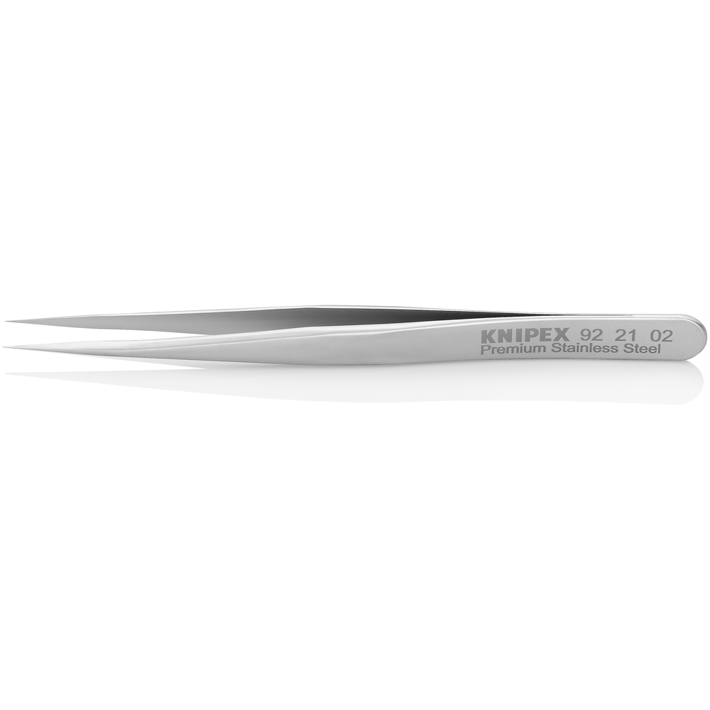 Pince brucelle inox 110mm lisse pointue KNIPEX - 922102
