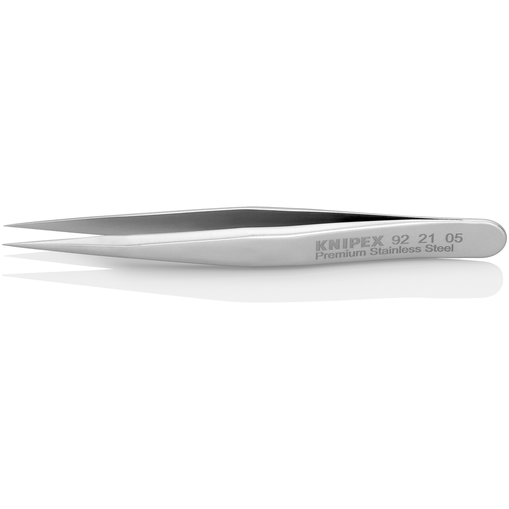Pince brucelle inox 70mm lisse pointue KNIPEX - 922105