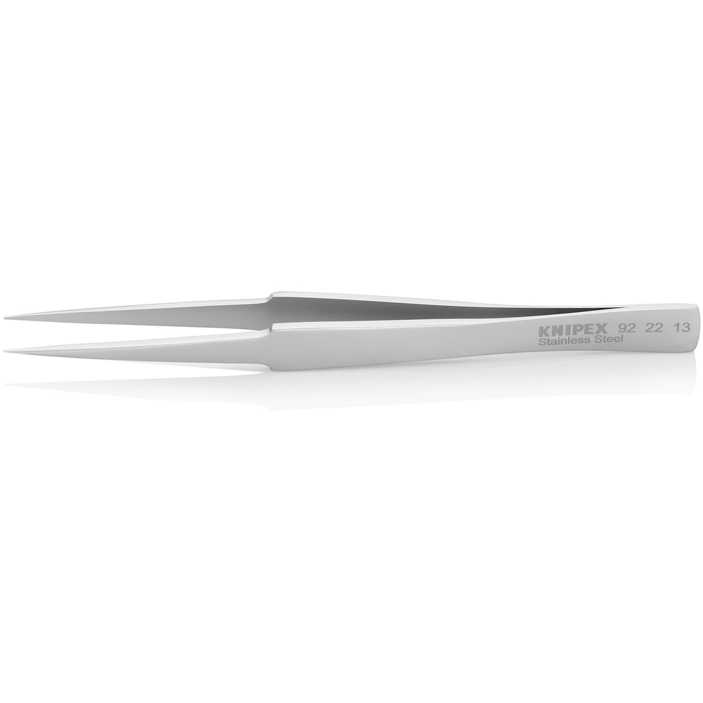 Brucelle de précision 135mm droite - Ultrafine - Acier inoxydable antimagnétique KNIPEX - 922213