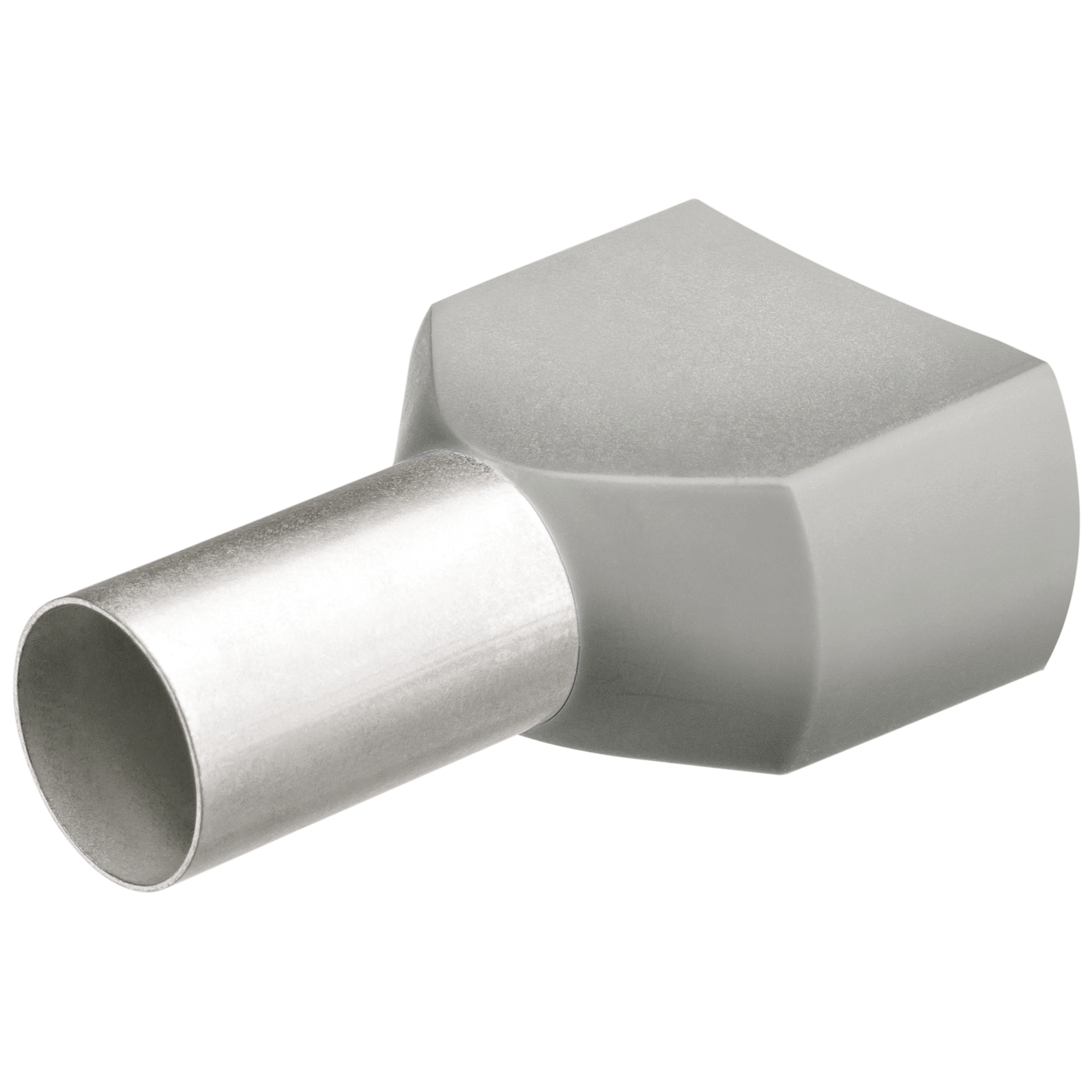 Embouts de câbles jumelés gris isolés 2 x 4,0mm² - 100 pièces KNIPEX - 9799375