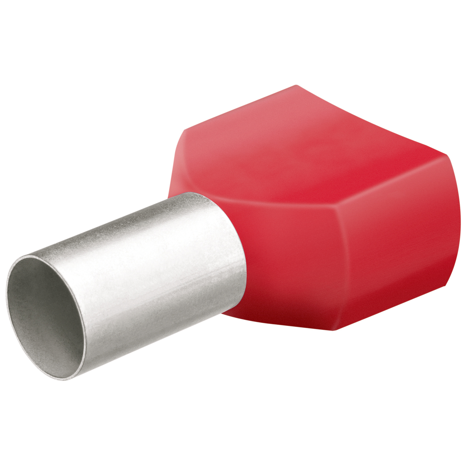 Embouts de câbles jumelés isolés rouge 2 x 10,0mm² - 50 pièces KNIPEX - 9799377