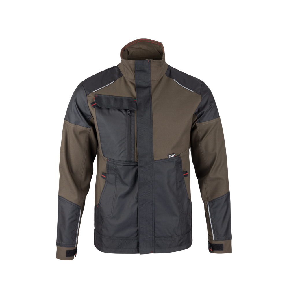 Veste bicolore stretch PARSEC MARRON NOIR - LMA LEBEURRE - 2350