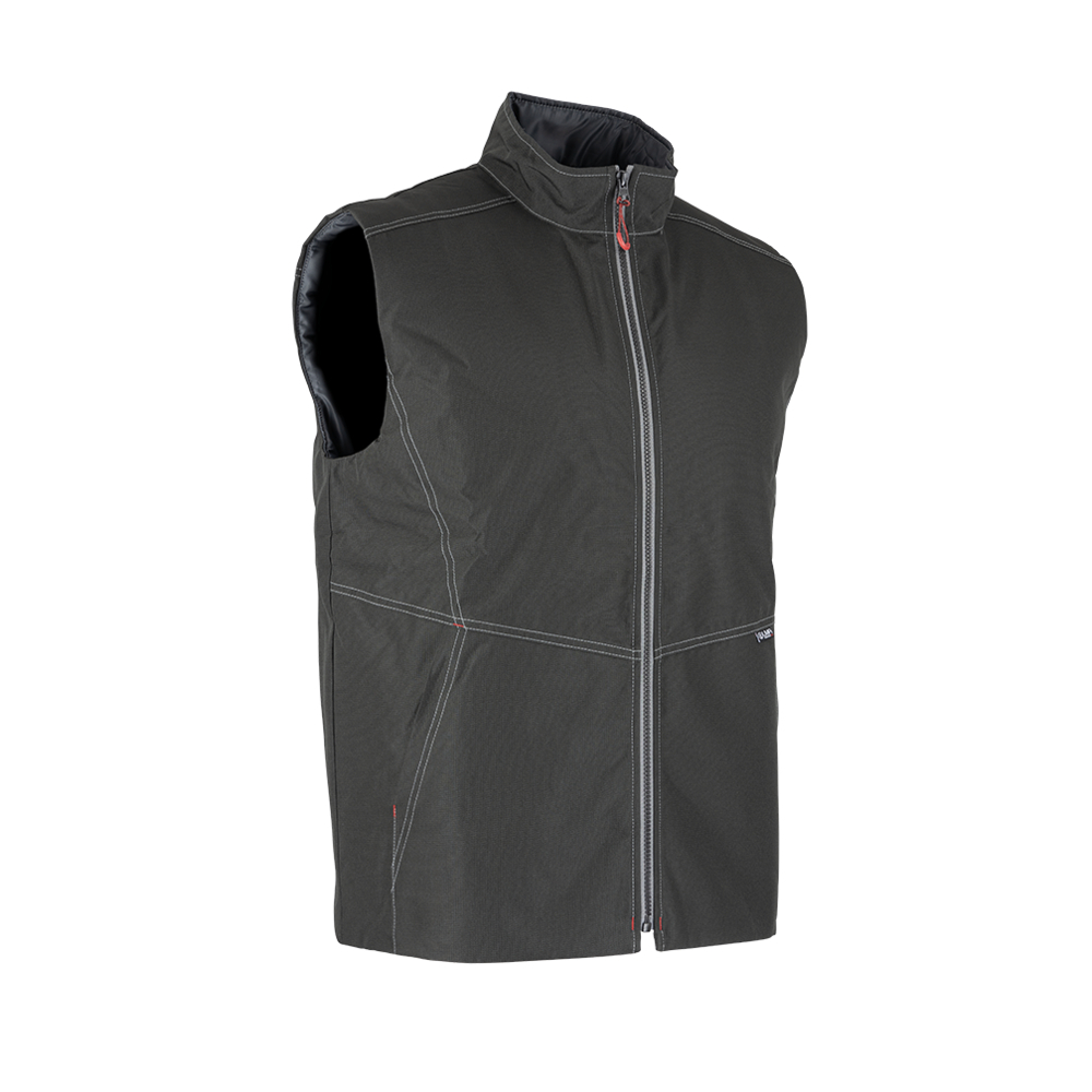 Bodywarmer matelasse col montant CINETIC NOIR - LMA LEBEURRE - 5089