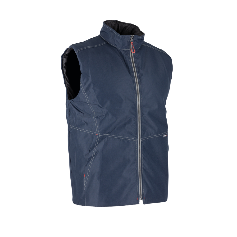 Bodywarmer matelasse col montant MECANIC MARINE - LMA LEBEURRE - 5092
