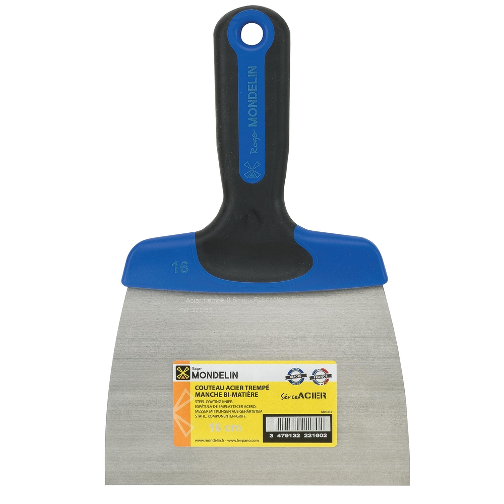 COUTEAU ENDUIRE ACIER 18 CM MONDELIN - 222180