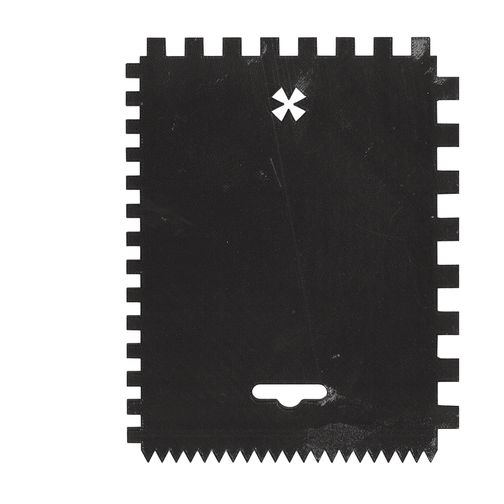 PEIGNE A COLLE 4 EN 1 EN PLASTIQUE ABS DENTS 2,5X4 -6X6-8X8-10X10 MONDELIN - 225100